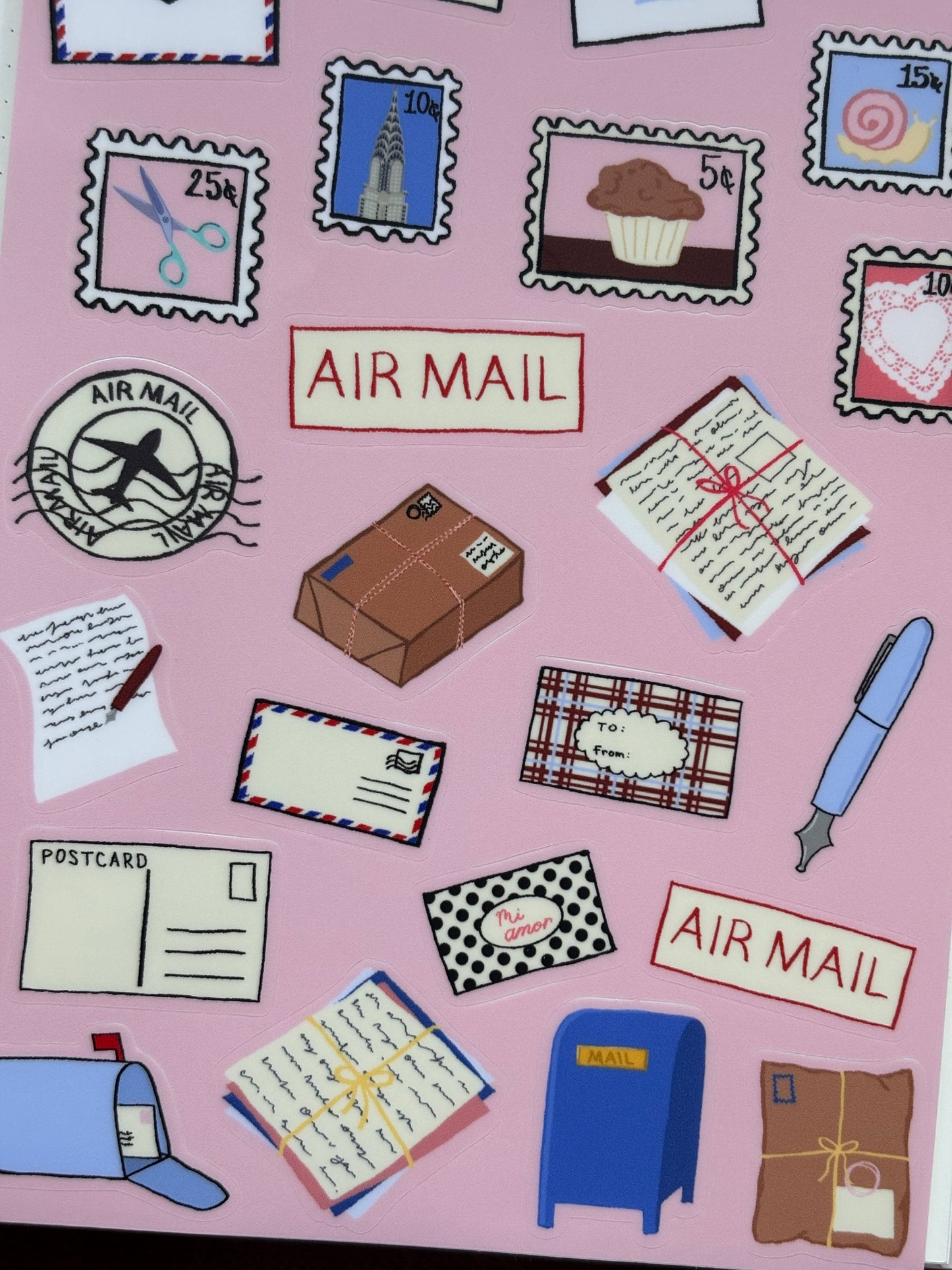 Snail Mail Sticker Sheet