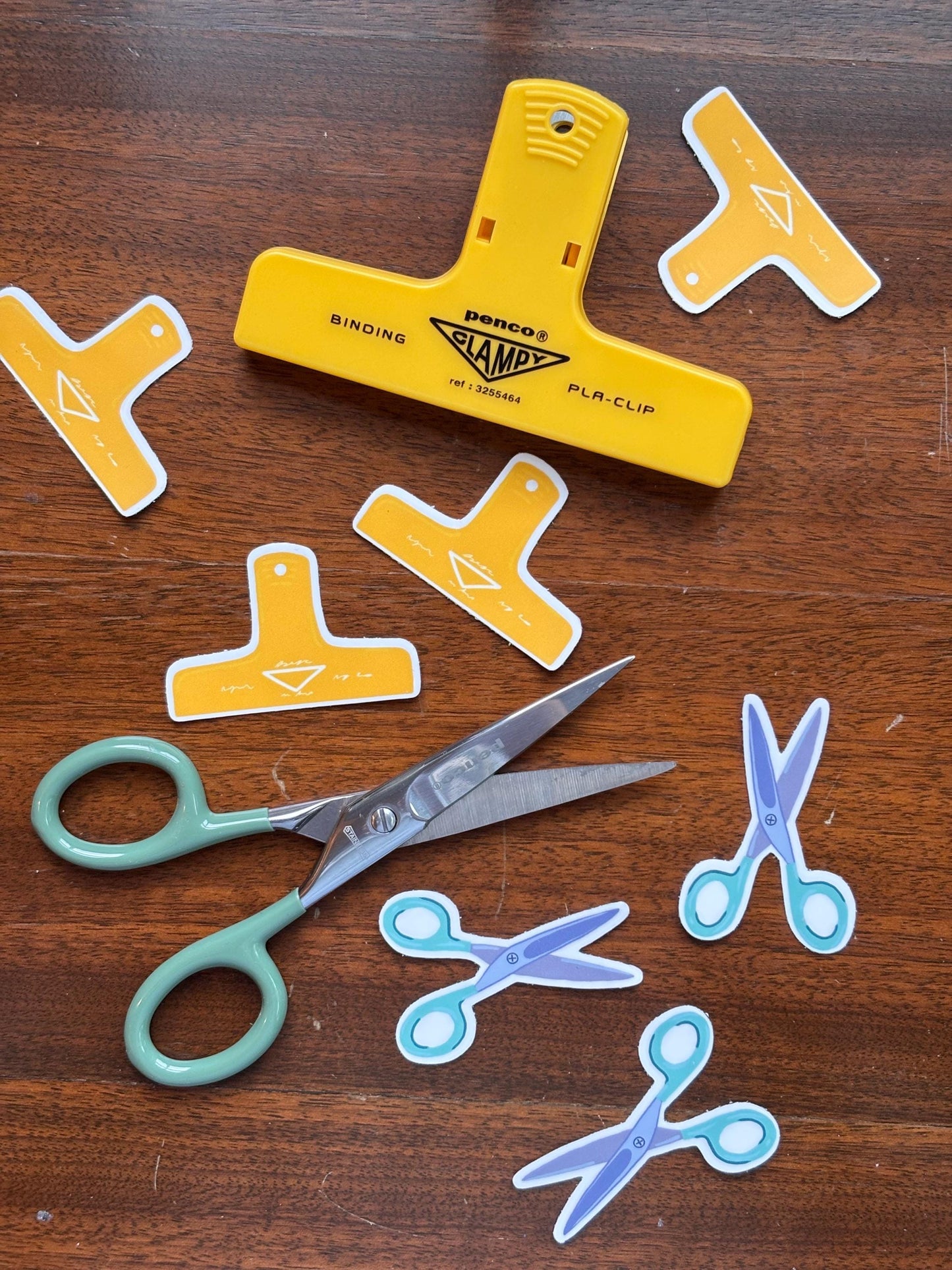Scissors sticker
