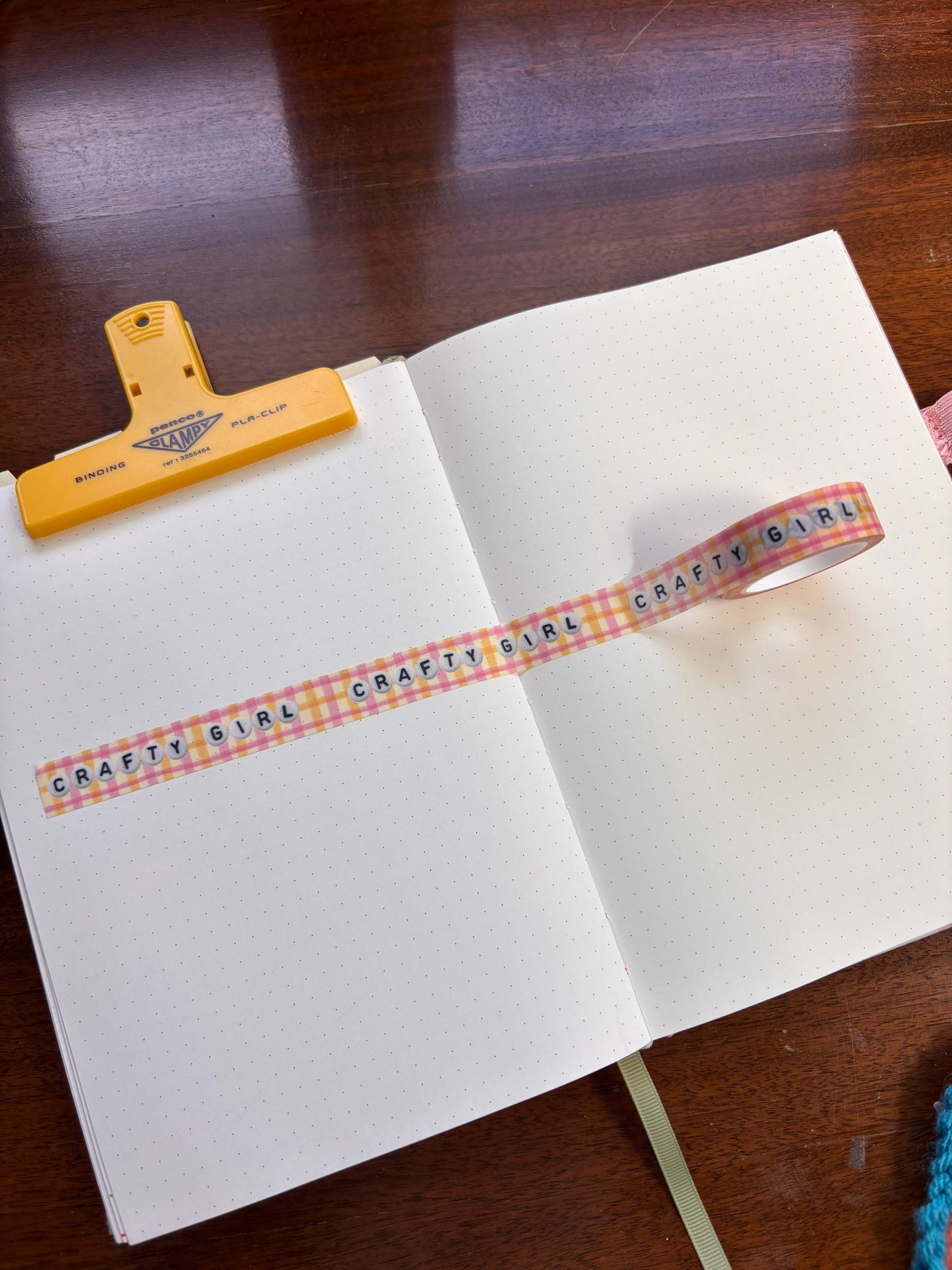 Crafty Girl beads washi tape