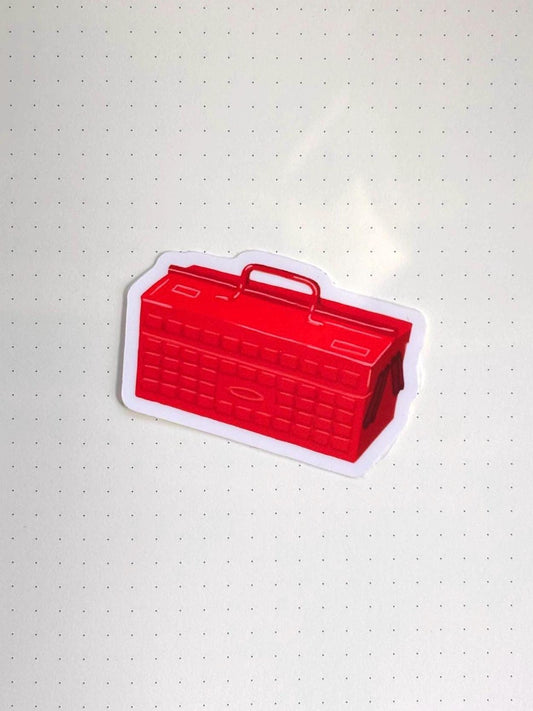 Craft tool box sticker