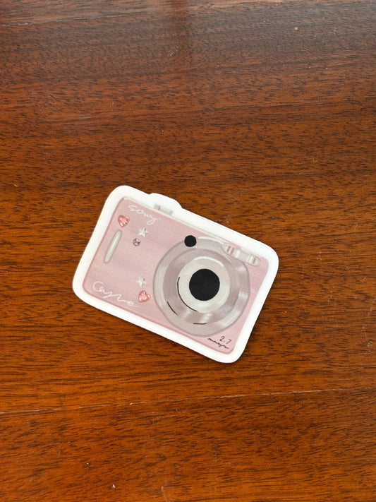 Digital camera sticker