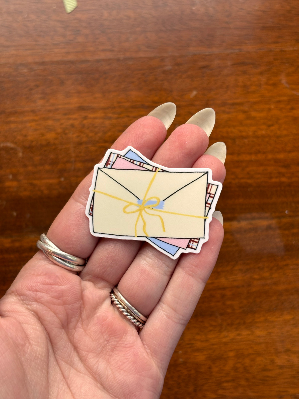 Mail stack sticker