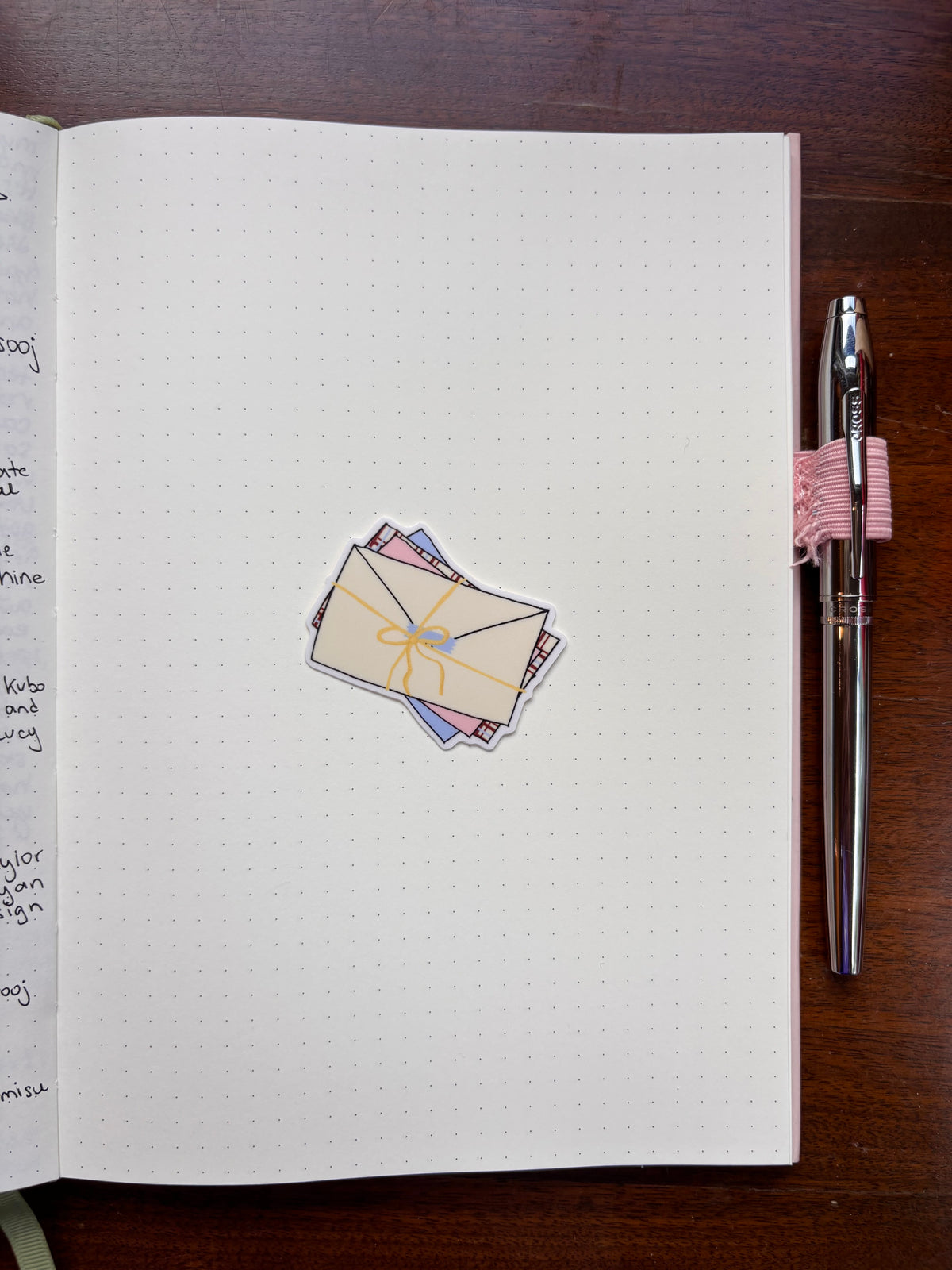 Mail stack sticker
