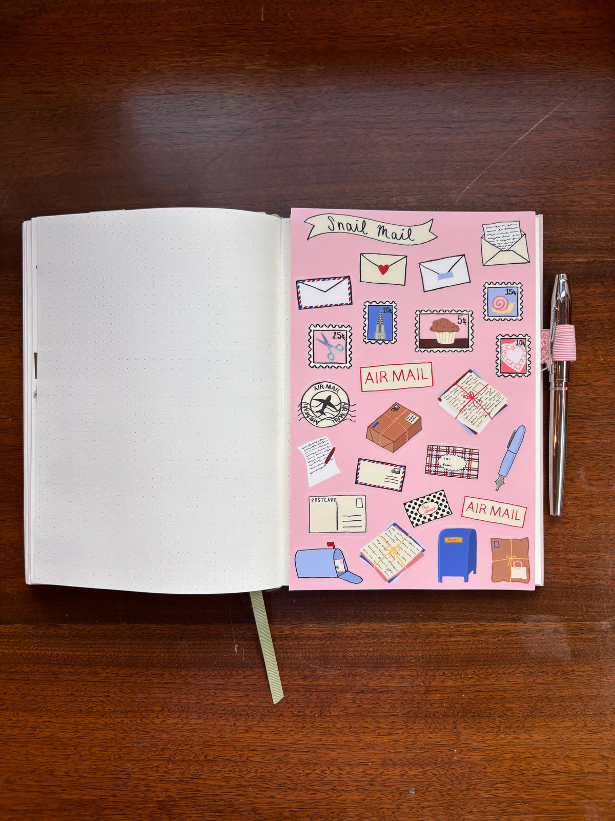 Snail Mail Sticker Sheet