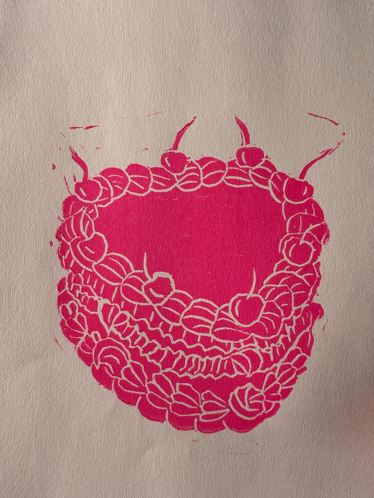 Mystery linocut print pack