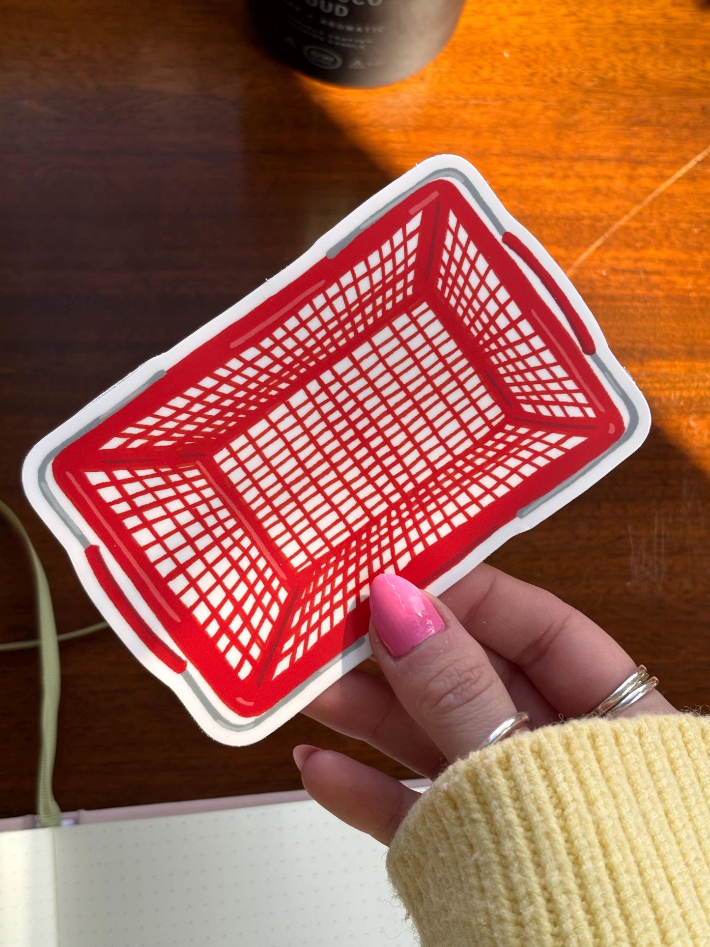 JUMBO shopping cart sticker
