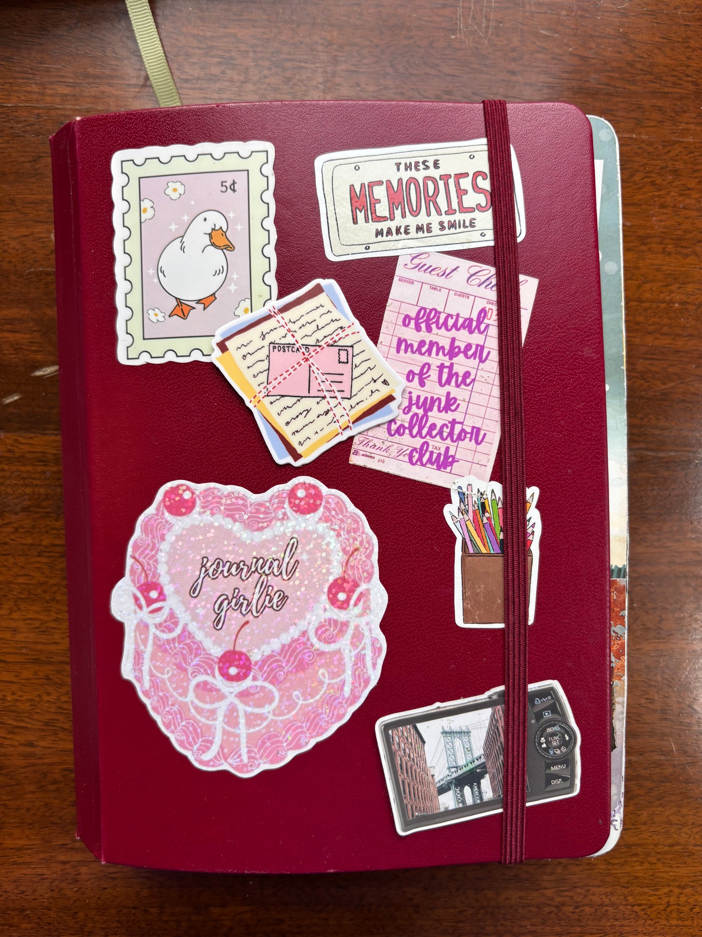 Stationery ephemera stack sticker