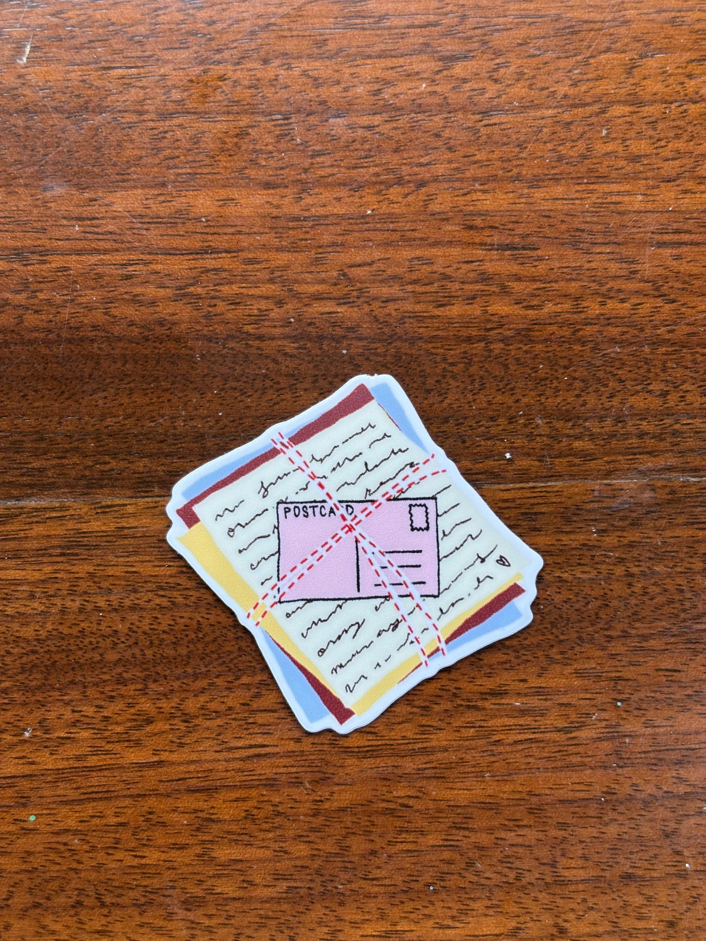Stationery ephemera stack sticker