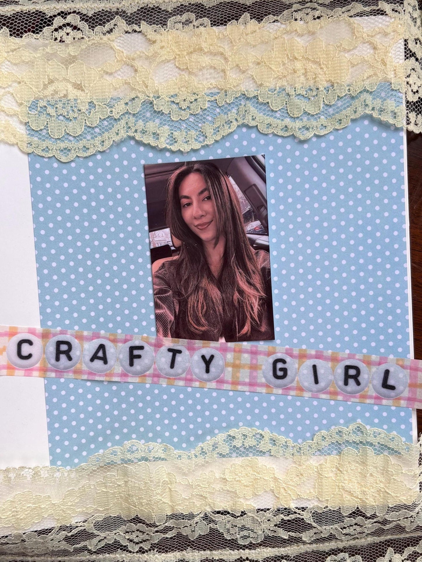 Crafty Girl beads washi tape