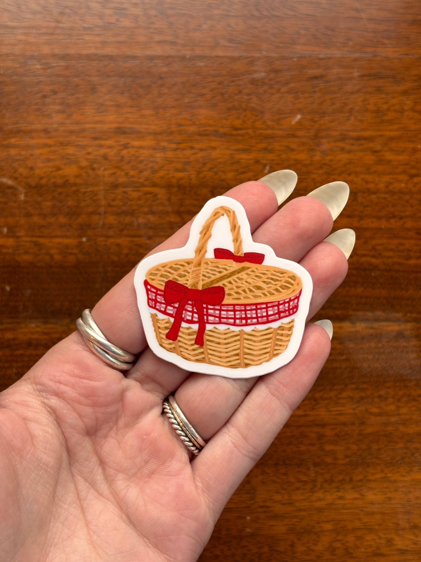 Picnic Basket Sticker