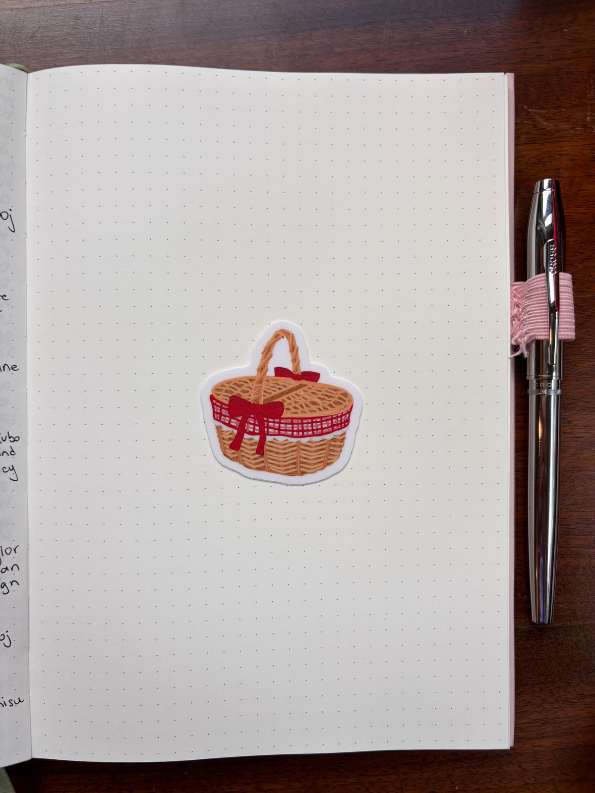 Picnic Basket Sticker