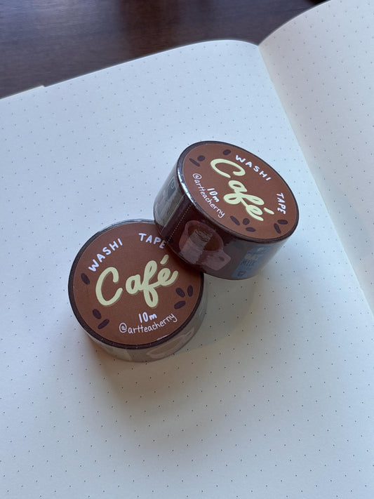 Cafe washi tape