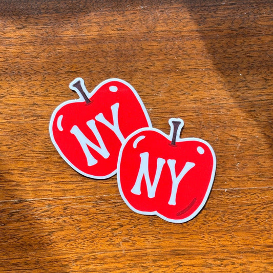 New York Apple sticker