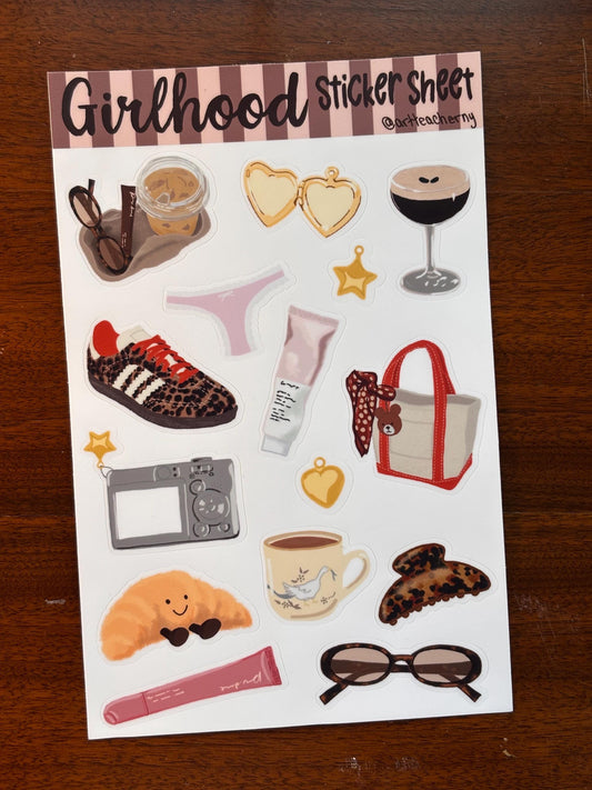 Girlhood Sticker Sheet