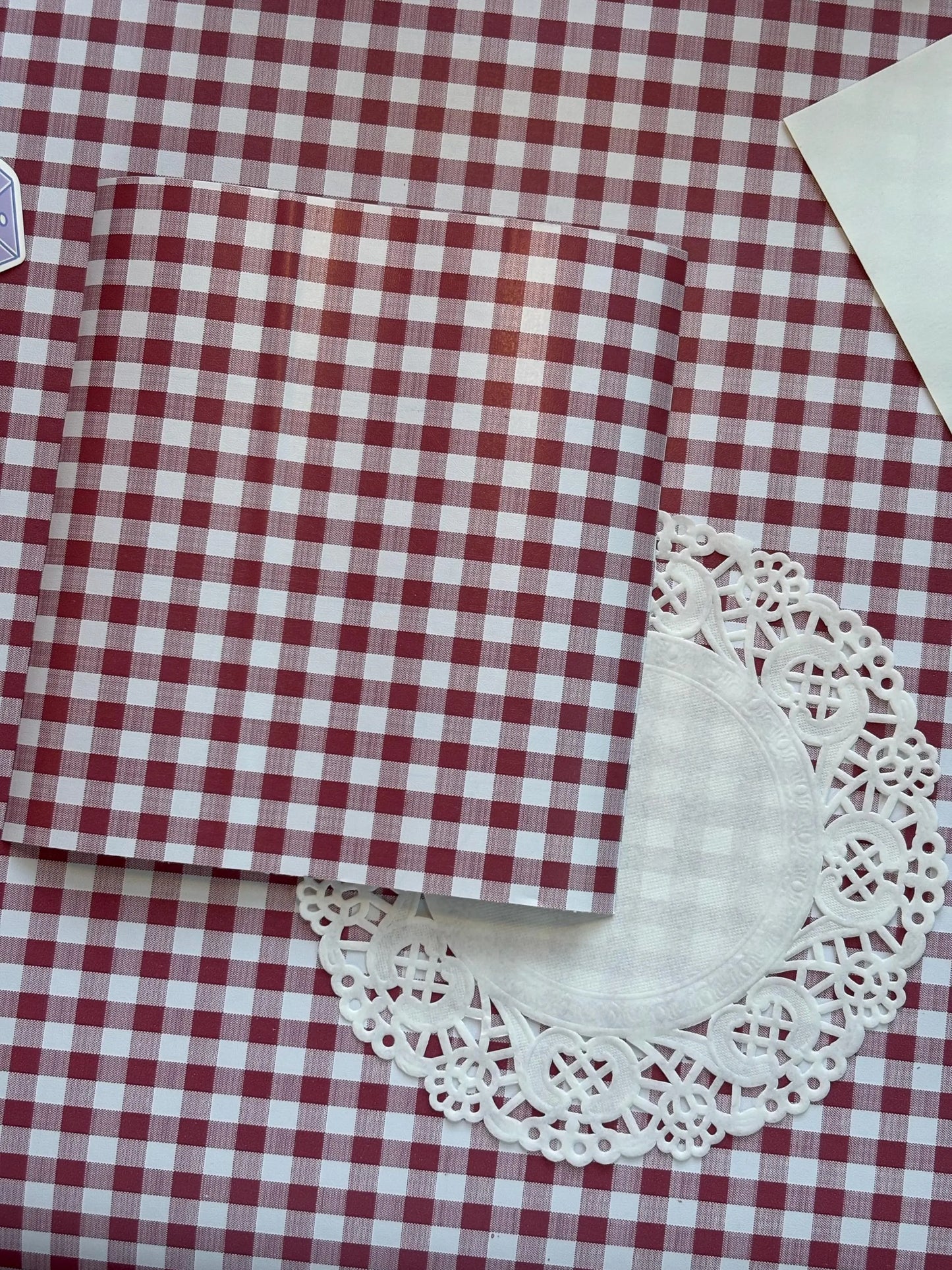 Strawberry Picnic Stationery Junk Journal Pack