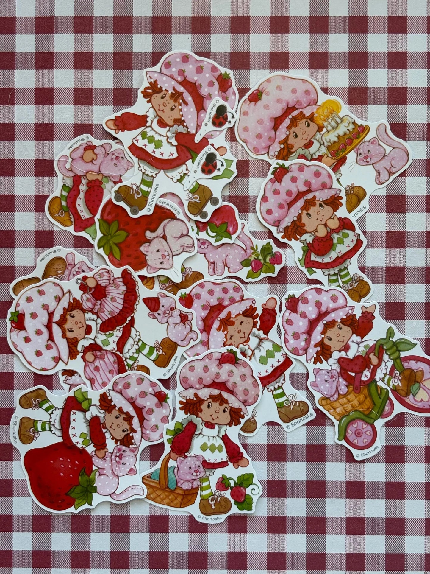 Strawberry Picnic Stationery Junk Journal Pack