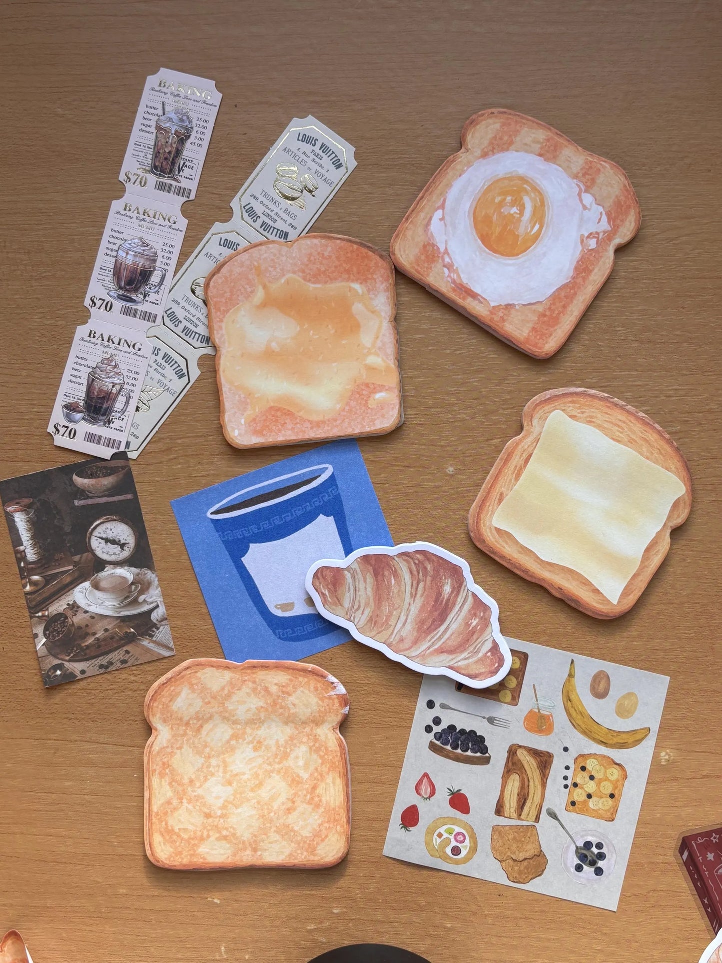 Cafe Stationery Junk Journal Pack