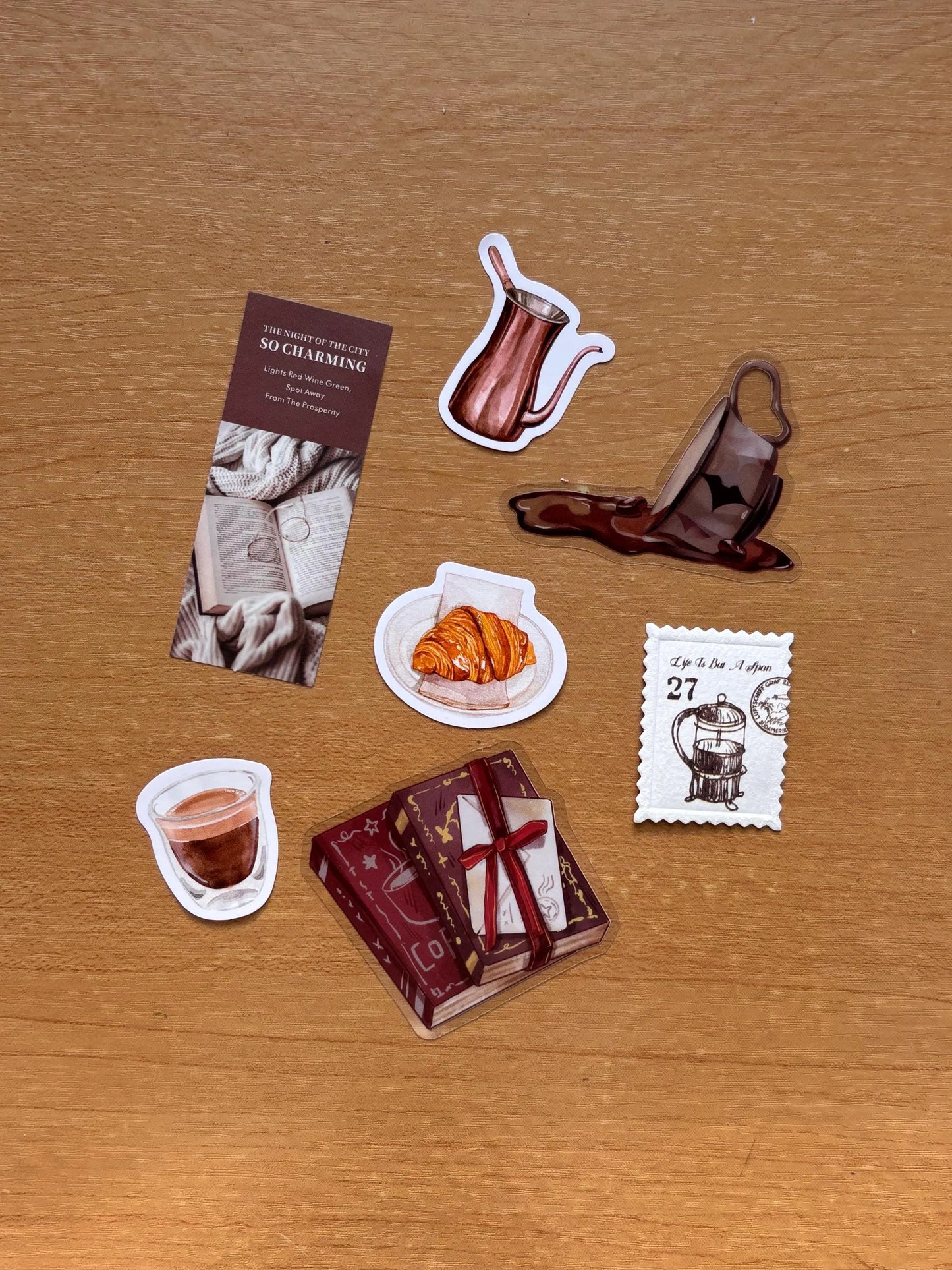 Cafe Stationery Junk Journal Pack