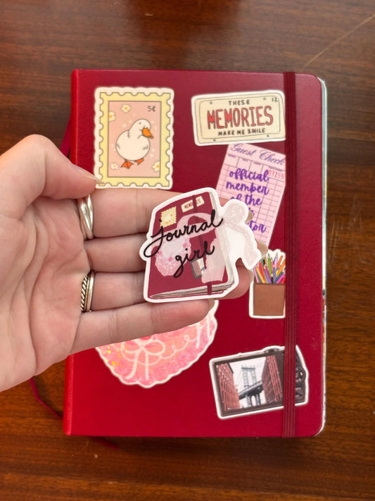 Journal Girl sticker