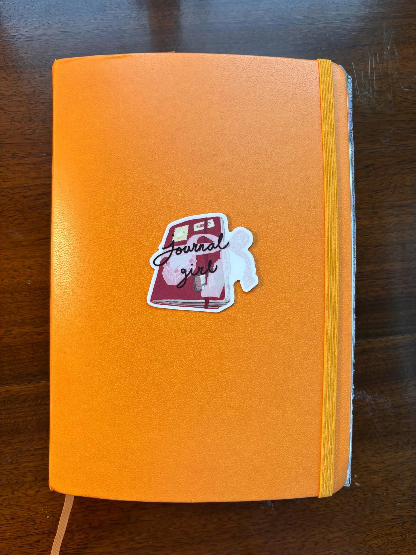Journal Girl sticker