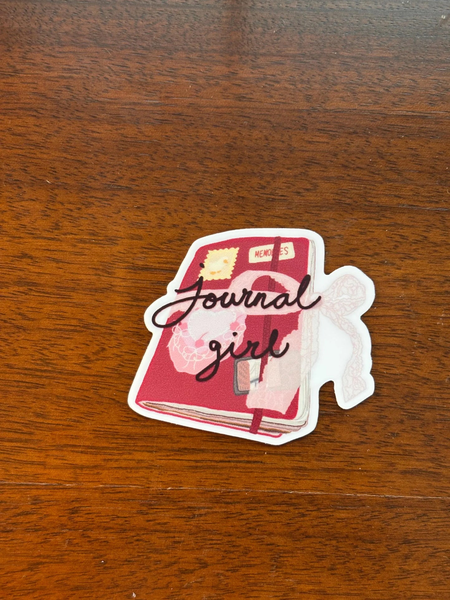 Journal Girl sticker